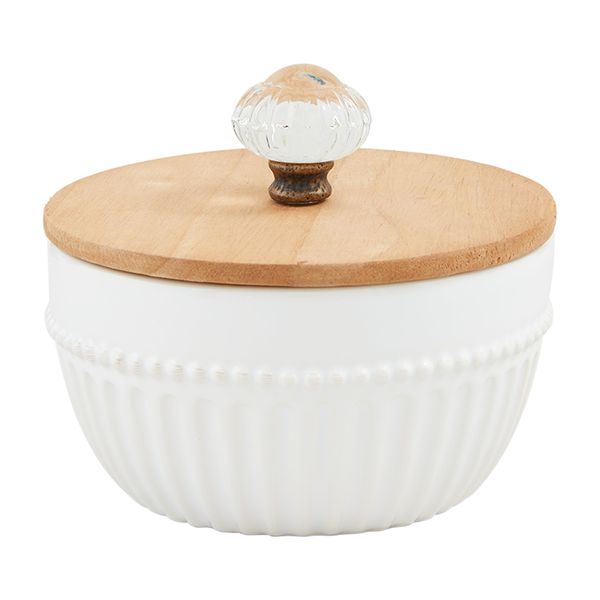 Mud Pie Door Knob Tidbit Set; 2 3/4" x 5" dia