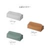 Nissen 2-Way Tissue Case, Hangs on Hooks, Leather, Storage, Gray Y