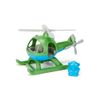 Green Toys Helicopter, Green/Blue