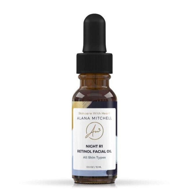 ALANA MITCHELL Night R1 Retinol Facial Oil 0.5 oz.