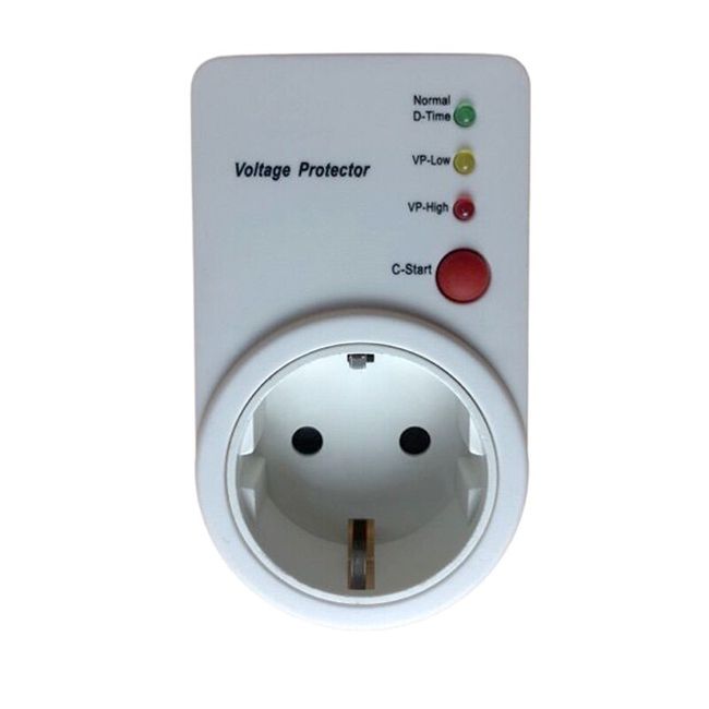 Automatic Voltage Protector Socket Switcher AC 220V Power Surge