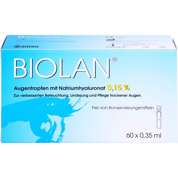 Biolan Augentropfen, 60X0.35 ml EDP