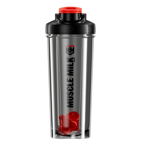 Muscle Milk Transparent Shaker Bottle (12 Pack)