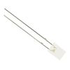 10 x Yellow 5mm Square LED Clear Lens