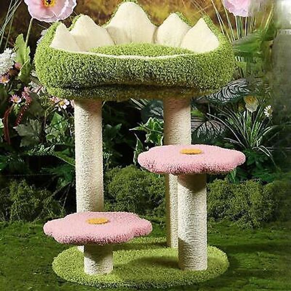 Cat Tree Toy Cat Nest Bed Grind Claws Kitten Kitty Large Pet Scratching Posts