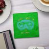 Shopagift Snorkelling Lover Ocean Explorer in Training 2 Pack Coasters - 9cm x 9cm