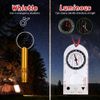 Flintronic Navigation Compass, Hiking Compass with Luminous Function, Waterproof Pocket Compass for Expedition Map Reading, Orienteering, Navigation, and Survival