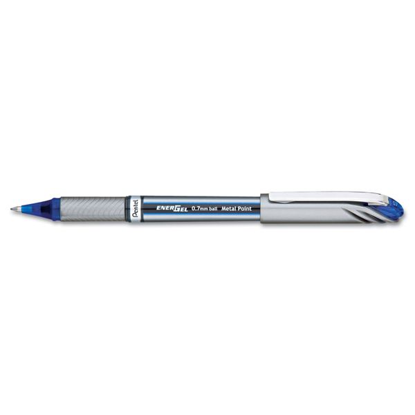Pentel EnerGel Plus 0.7mm Gel Rollerball - Blue