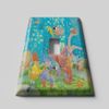 SnazzySwitch Fish Friends Decorative Light Switch Cover - Single Toggle Wall Plate
