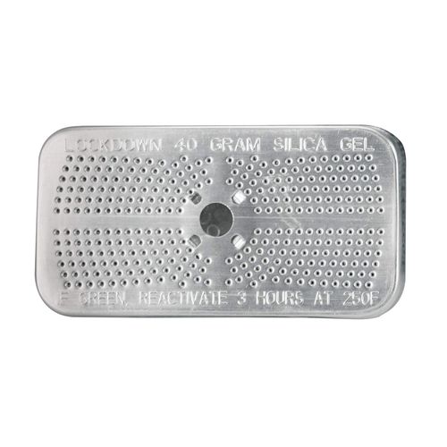 Lockdown Silica Gel with Rechargeable Beads, Compact Design and Various Sizes for Vault Humidity Control and Rust Prevention