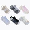 Merrell Unisex Recycled Cushion Crew Sock 6 Pair Pack, Gray Assorted, S/M