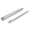 Front Bumper Upper Chrome Trim, Front Bumper Upper Chrome Trim Compatible with FIAT 500 2007-2015
