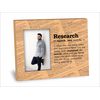 Research Definition Picture Frame - Personalization Available - 8x10 Frame - 4x6 Picture - Maple Finish