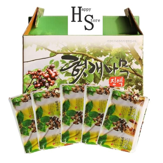 Happy Store 70 Pure Domestic Hovenia Barberry Extract 100% Hovenia Barberry Extract, 100ml X 60 Packets, 1ea