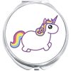 Chubby Unicorn Compact with Mirrors - Perfect for your Pocket or Purse