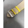 Renato Yellow Alligator Strap 20 mm will fit Wildebeast