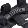 PAIR Roll Bar Grab Handle Grips Set For Jeep Wrangler UTV & ATV Strap Black