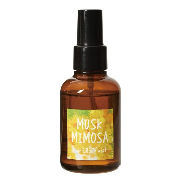 John's Blend OA-JOO-6-1 Hair Body Mist Muskumimimosa, Moisturizing Ingredients, 4.1 fl oz (105 ml)