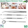 Dental Hygiene Instruments Kit Teeth Cleaning Scaler 4pc Oral Deep Tools 4pcs