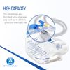 Dynarex 4271 Urinary Drainage Bag, Anti-Reflux Chamber, No-Needle Sample Port, Universal Hanger, 2000ml, Pack of 20