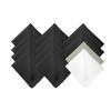 Microfiber Cleaning Cloth 12-Pack Individually Packed (6"x 7") Glasses Cleaning