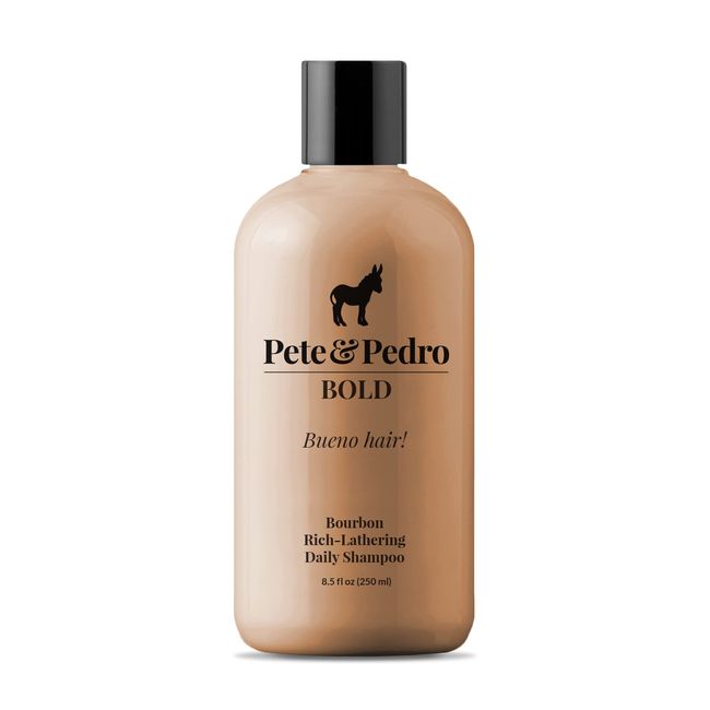 Pete & Pedro Bold & Cowboy Hair Care Daily Shampoo & Conditioner Set | Macho, Manly Bourbon & Tobacco Scent – Smells Incredible | Amazing Lather, Hydrates | As Seen On Shark Tank, 8.5 oz. Each