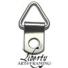 (SMALL) Picture Frame Triangle Strap D-Ring Hangers 100/pk with #6 x 3/8" Screws