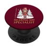 Hearing Aid Specialist Christmas Classic Female Nutcracker PopSockets Standard PopGrip
