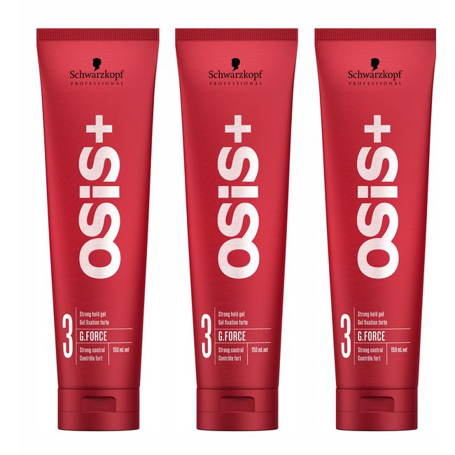 Schwarzkopf Osis G. Force Texture Styling Gel 150 ml 3er Pack (3x150ml)