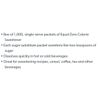 Equal Zero Calorie Sweetener 1,000 ct.~ Gluten Free, Kosher