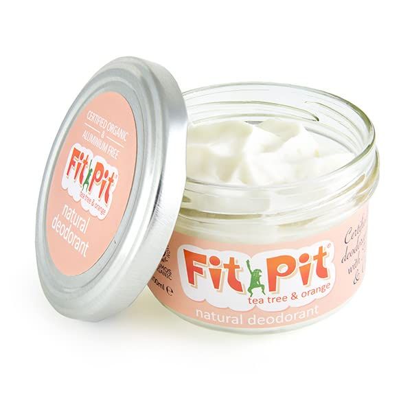 Fit Pit natural deodorant 100ml - certified organic (Tea tree & orange)