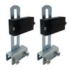 2 Pack Limit Switch Magnet for Automatic Sliding Gate Opener Driveway Stopper Replacement Magnet Limit with Mounting Bracket