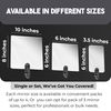 Extend A Vue - Flex Vue Inspection Mirror with Threaded Adapter, 3.5 inch x 6 inch - 2 Pack