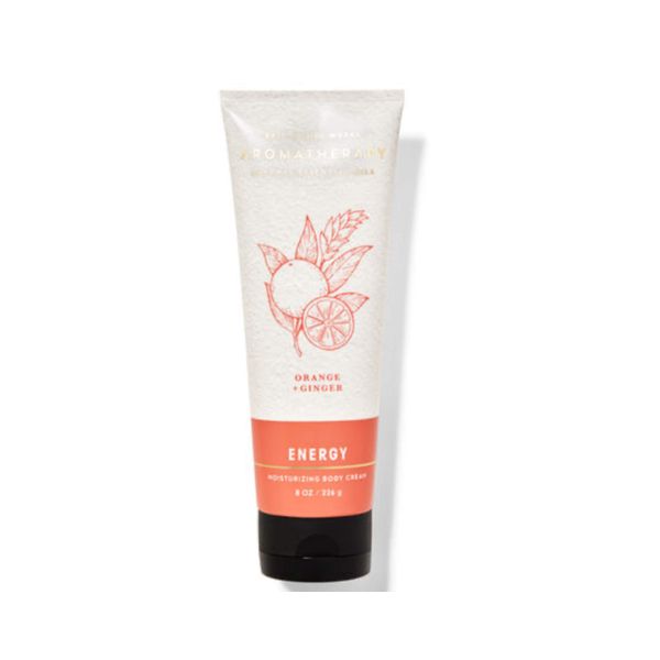 Bath & Body Works, Aromatherapy Energy Body Cream, Orange Ginger, 8 Ounce