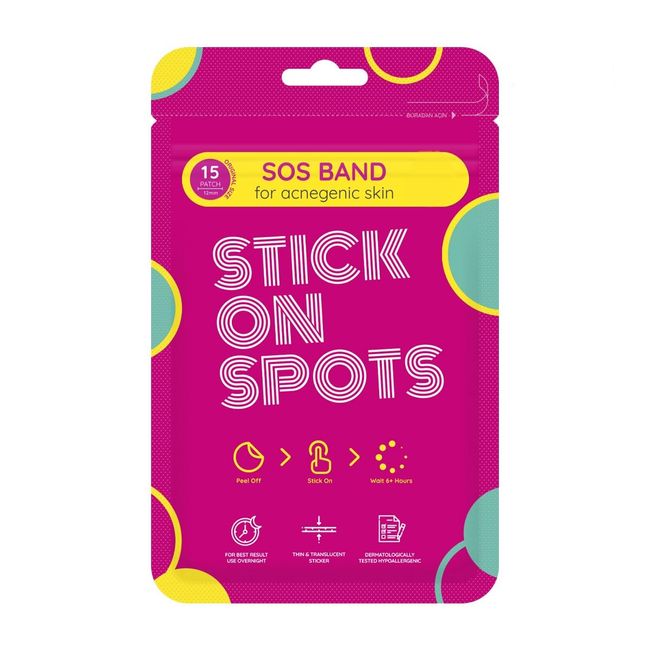 Stick On Spots Sos Band - 15 Adet Sivilce/Akne Patch