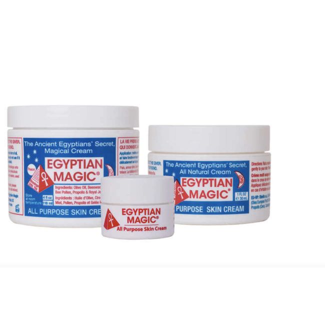 Egyptian Magic All Purpose Skin Cream Bundle - 3 items: 4 oz Jar + 1 oz Jar + .25 oz Jar