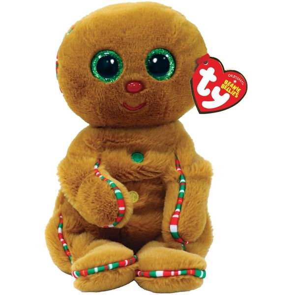 Ty Beanie Crispin - Gingerbread Man- 6"