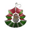 Santa Christmas Garden Wind Spinner (Metallic Multicoloured Windmill)