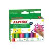 Alpine Solid PX000012 – 12 x Solid Tempera Paint Sticks, Multi-Coloured.