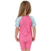 BlueY Badezung Girls' Swimming Costume Girls' One-Piece Swimwear, pink