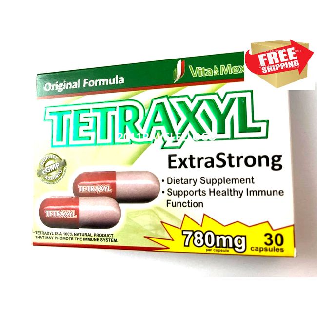 Tetraxyl 780 Mg.SUPPORTS HEALTHY IMMUNE Function. EXTRA STRONG 100 % natural