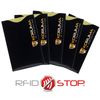 RFID Blocking PAYPASS Credit Debit Card Protector ID Theft Protection Sleeve (BLG 5 Pack)