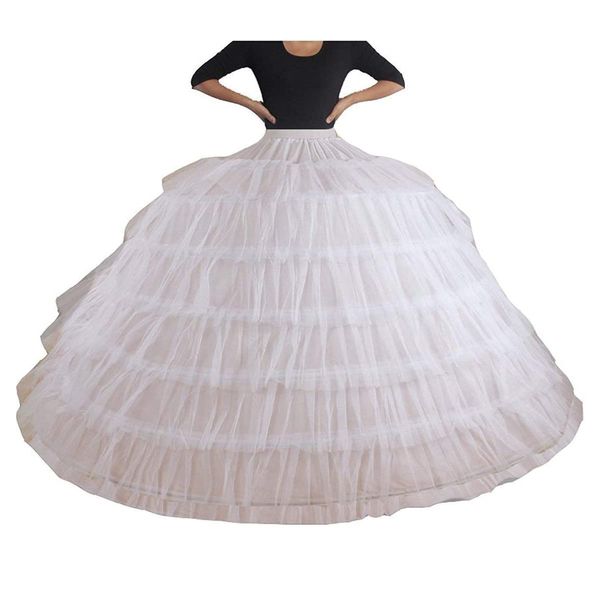 LZZTU Women's Tulle Petticoat Crinoline Half Slip Underskirt for Bridal Dress