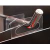 Clear Large Hanging Tabs, Self Adhesive Package Hanger with Hang Tab Sticker - 500 Pack