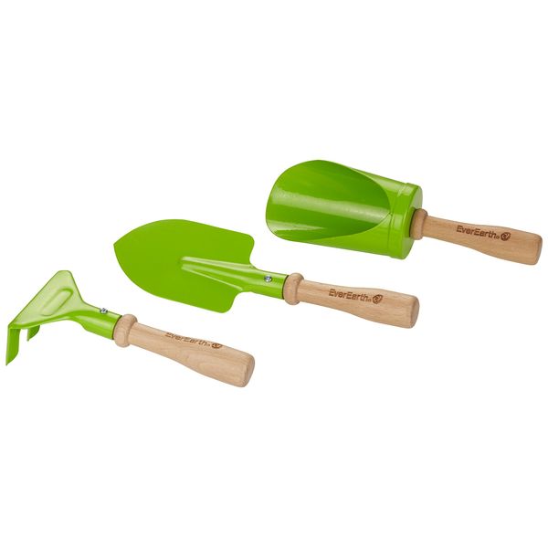 EverEarth Childens 3pc Garden Hand Tools Set EE33644,multi