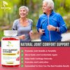 120 Extra Strength Joint Support Chewable Gummies with Glucosamine & Vitamin E - Natural Joint & Flexibility Support