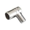 [ L Type Conversion Adapter] Antenna Cable, L-Type Conversion Plug (Compatible with 4K8K.BS.CS. Terrestrial Digital. CATV) (F Type to Push Type) / C-111 (5 Pack)