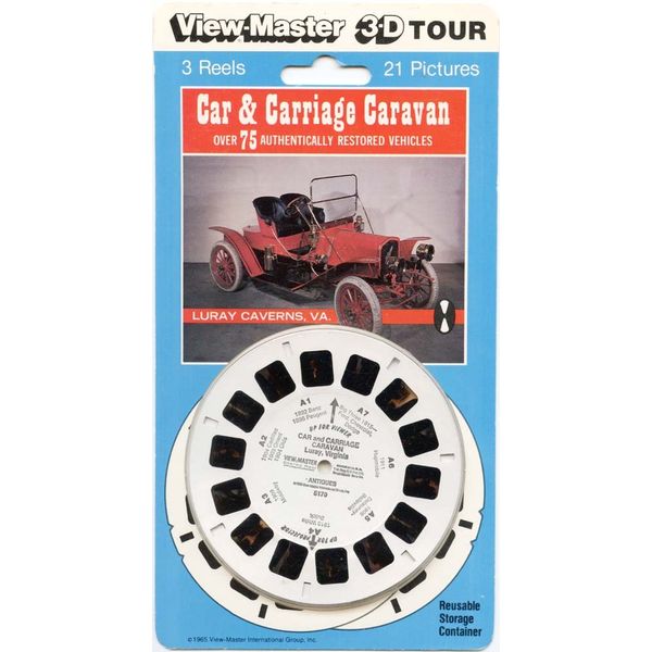 Car & Carriage Caravan - Classic ViewMaster Reels 3D - New