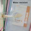24PCS Plastic Wallets Folders - A4 Plastic Wallet Document Folder Extra Thick Zip Lock Bags Mesh Zipper Bag for File Storage