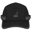 Kangol Waxed Utility 5 Panel Baseball Cap (One Size, Black), black